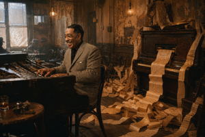 Piano mecânico em 1908, Suno em 2026: o padrão é o mesmo. O que a história da IA musical ensina sobre quem sobrevive e o que muda de verdade.